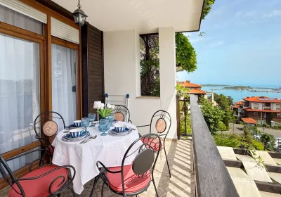 Studio with sea view in Santa Marina, Villa 702