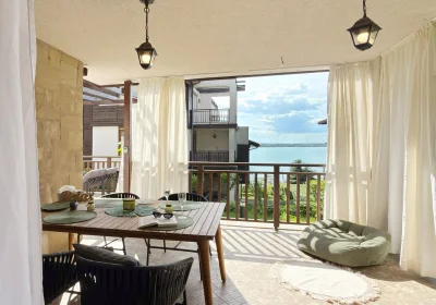 One-bedroom apartment for up to 6 guests in Villa 202, Santa Marina complex, Sozopol.