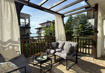One-bedroom apartment for up to 6 guests in Villa 202, Santa Marina complex, Sozopol.