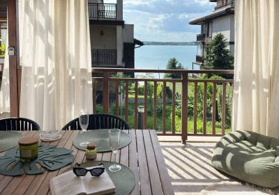 One-bedroom apartment for up to 6 guests in Villa 202, Santa Marina complex, Sozopol.