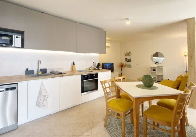 One-bedroom apartment for up to 6 guests in Villa 202, Santa Marina complex, Sozopol.