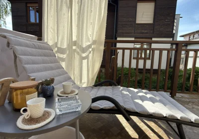 Studio with a large terrace in Santa Marina, Villa 202