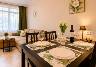 One bedroom apartment with sea view in 405 villa, Santa Marina, Sozopol 