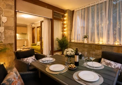 One bedroom ground floor apartment with direct access in 411 villa, Santa Marina, Sozopol