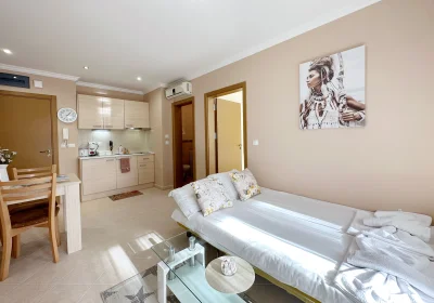 One bedroom ground floor apartment with direct access in 411 villa, Santa Marina, Sozopol
