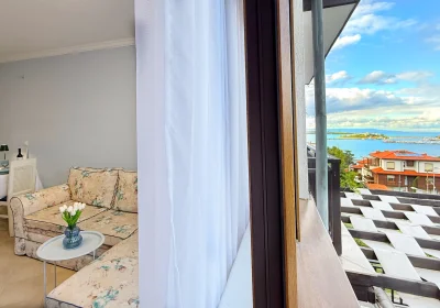 Two bedroom apartment with sea view in 702 villa, Santa marina, Sozopol