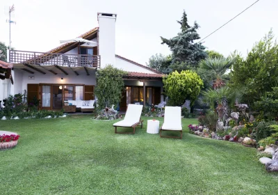 The villa